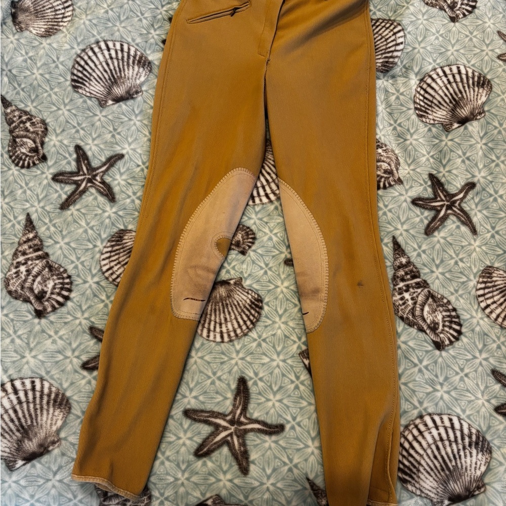 Tuffrider Women’s Breeches Riding Pants in Tan - Great for a day at the barn.